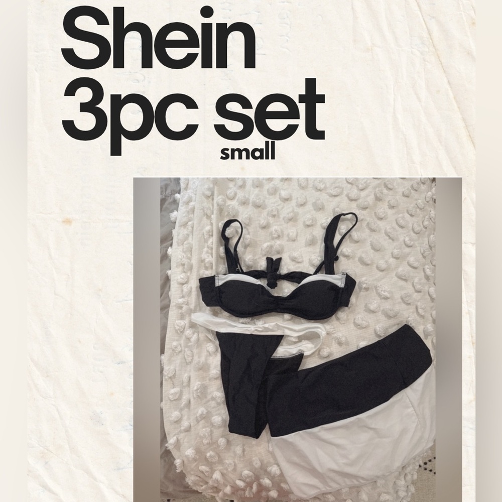 SHEIN NWT bikini 3pc